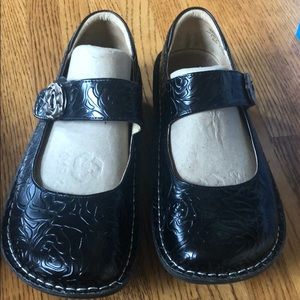 NWOT Alegria by PG Lite Paloma Black Slip on 38
